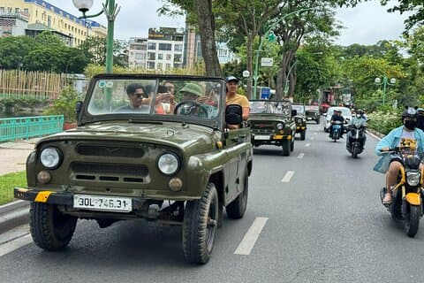 3 Stunden Jeep Tour in Saigon
