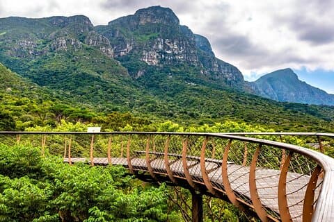 Entrada do Jardim do Cabo Kirstenbosch Botanical Experience