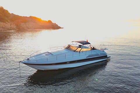 Saint Tropez Private Sunset Yacht Charter on our 13m Motor Yacht
