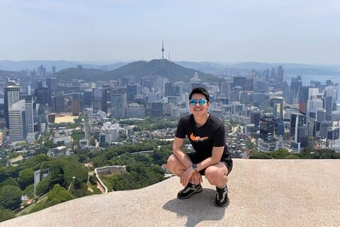 Seoul Inwangsan Mt. Sunset Hike & Seochon Alley Walk