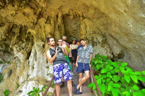 Cheow Lan Lake og Raft House dagstur fra Khao Sok