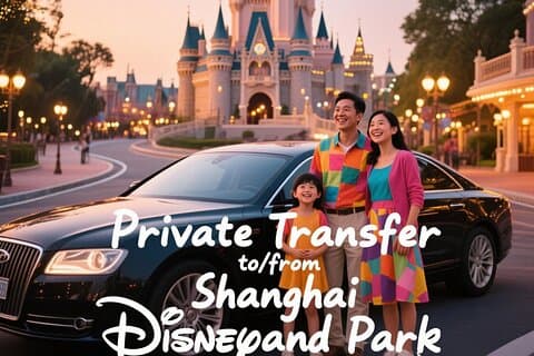 Shanghai: Private Transfer to/from Shanghai Disneyland Park