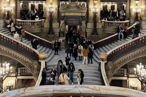 Tour privado de ópera Garnier