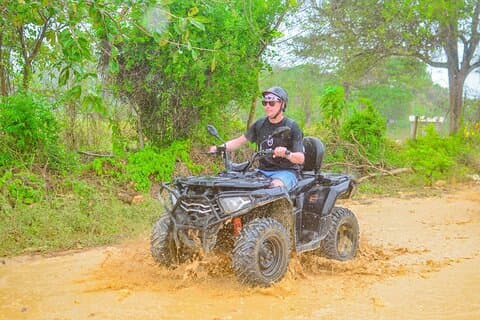 privat off road tur i punta cana. dunes, strand og moro