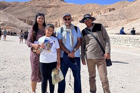 Privétour van een hele dag door de tombes en tempels op de Westelijke Jordaanoever van Luxor