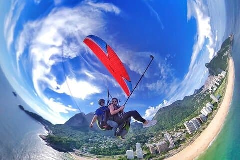 Tandemflyrio paragliding, Rio de Janeiro