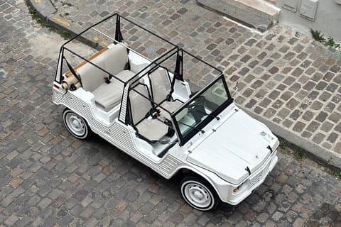Visite Guidée de Paris avec le voiturette de golf française