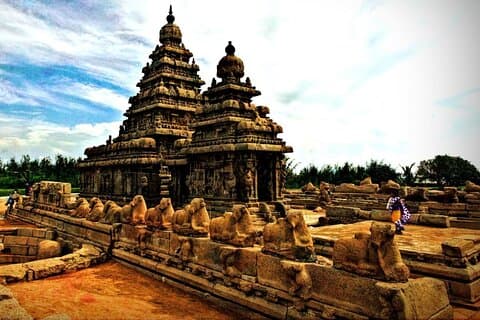 Tour privato di un giorno da Chennai al sito UNESCO Mahabalipuram