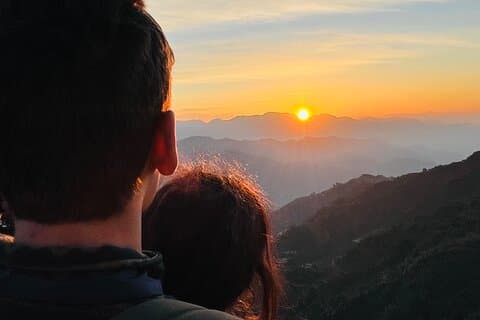 Kunjapuri Sunrise & downhill Neer Waterfall trek with Guide