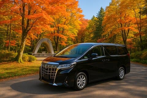 Karuizawa Private Vehicle Service met Restaurant Reservering
