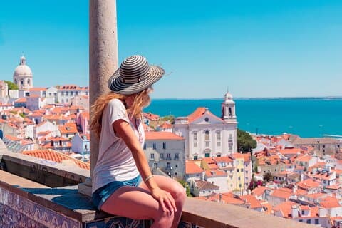 Professionel fotoshoot i Lissabon