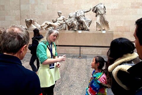 Visita privada guiada por el Museo Británico de Londres