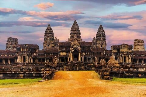 Heldagsäventyr i Angkor Sunrise från Siem Reap