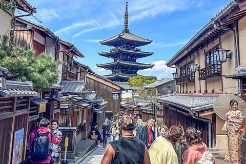 Kyoto Adventures Private engelsk tur med hotel afhentning