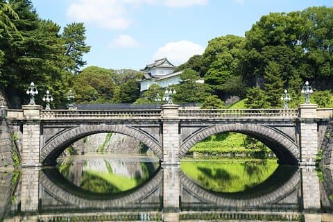 Imperial Palace eller Edo Castle tidsreise læring tur