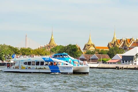 Chao Phraya Tourist Hop-On-Hop-Off Sightseeing Boat fra Bangkok