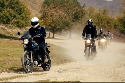 Motorcycle trip-Genghis Khan Statue complex, camel riding & Lunch