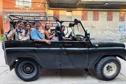 Jeep Heritage höjdpunkter i Hanoi