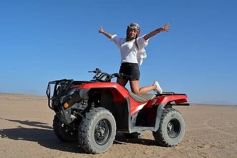 3 - Hour Desert Quad Biking Safari i Marsa Alam
