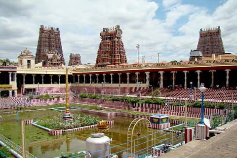 Tempelrondleiding door Zuid-India
