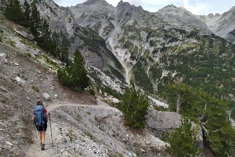 Tirana/Shkodra: Valbona til Theth selvstyret vandretur
