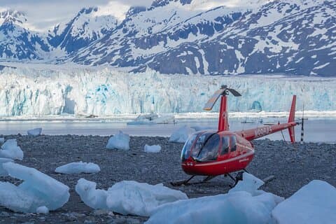 Columbia Glacier Helicopter Adventure with Landing (90 Minutes)