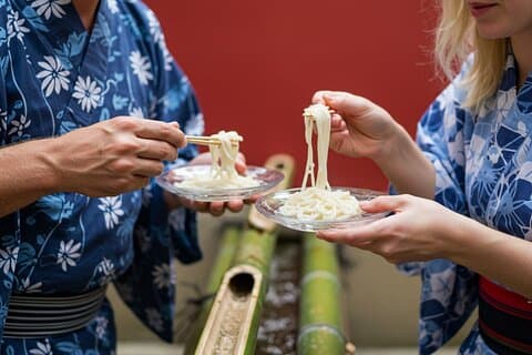 Japanese Nagashi Somen Noodle Cooking Class