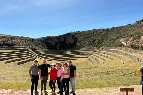 Valle Sagrado Chinchero Moray Salineras Ollantaytambo con buffet