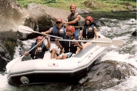 Bali Rafting Adventure and Ubud Monkey Forest Visit
