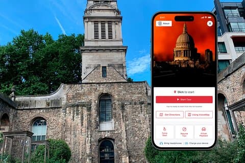 Histoires du grand incendie de Londres : une visite audio autoguidée