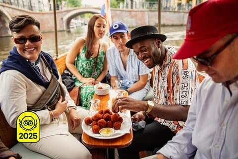Restauranter i nærheden af Eating Amsterdam: Food Tour & Canals Cruise