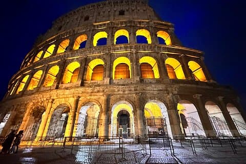 Visite du métro et de l'aréna Colosseum By Night