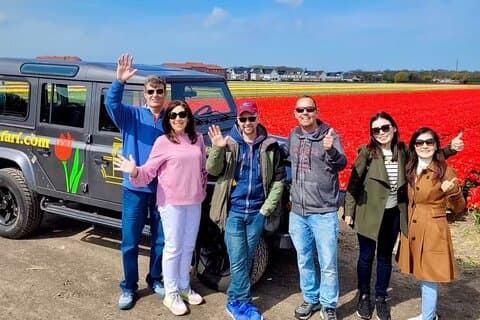 Enjoy the Tulips in a Landrover with a local guide