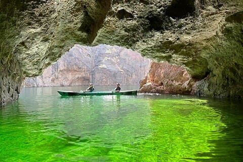 Self-Guided Emerald Cave Kayak Tour from Willow Beach