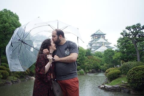 Osaka Porträtt Fotopromenad – Privatfotograf i staden
