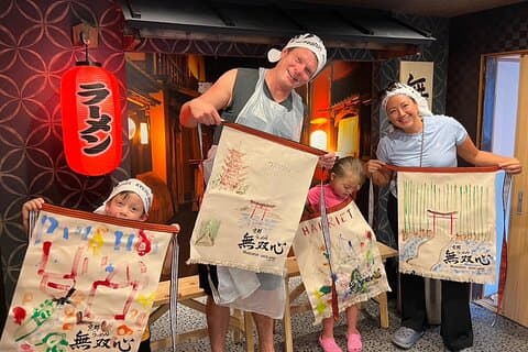 Kioto : Pinta tu propio Ramen Delantal & Michelin Ramen Clase