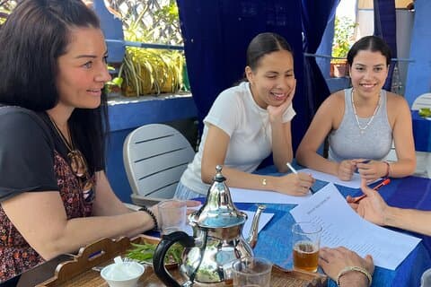 Moroccan Darija Language Class with Rooftop Views in Chefchaouen