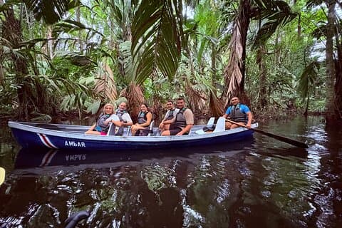 Adventure Canoe Tour in Tortuguero