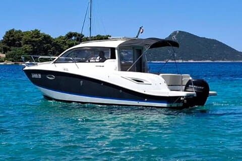 Boottocht naar Elafiti eilanden - Quicksilver 705