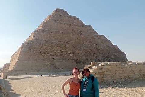Explore Dahshur and Saqqara a Giza Pyramids Full-Day Tour