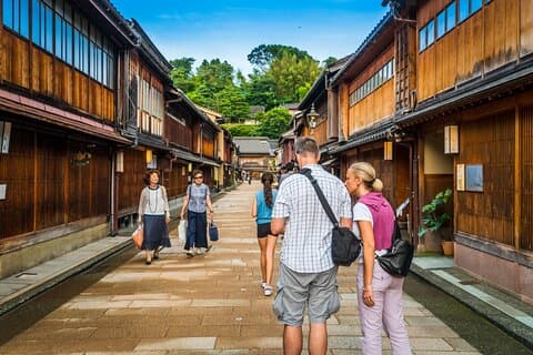 Kanazawa Privat familie tur med en lokal – fleksibel møte