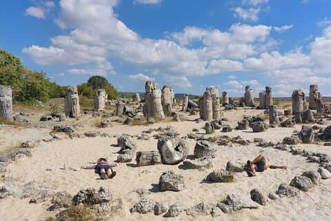 Stone Forest Din privata solnedgång Romantik