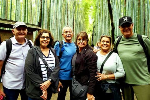 8 timer Arashiyama Monkey Park Ryoanji og Kinkaku ji Tour