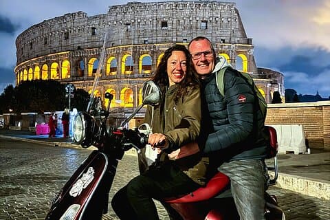 Rome by Night Vespa Ride : Icônes de Rome