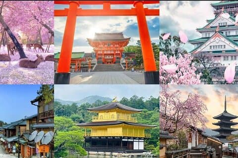 Excursão de 3 dias em Kyoto e Nara