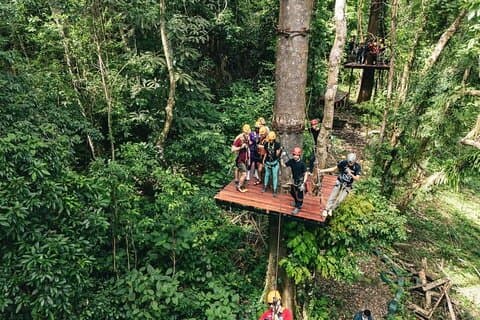 Anmeldelse af Sky Rock Khaolak Jungle Adventure: Zipline Thrills & Nature