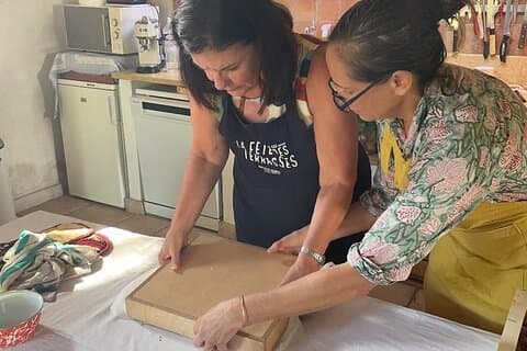 Workshop zur Mandelnougat-Verarbeitung durch einen Hersteller