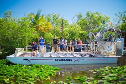 Everglades Safari Park fra Miami med turtransport