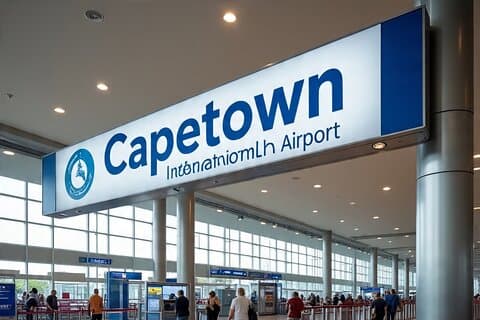 Capetown flygplats Shuttle Car Service