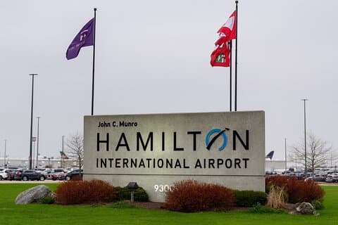 Aeropuerto de Hamilton a Región del Niágara